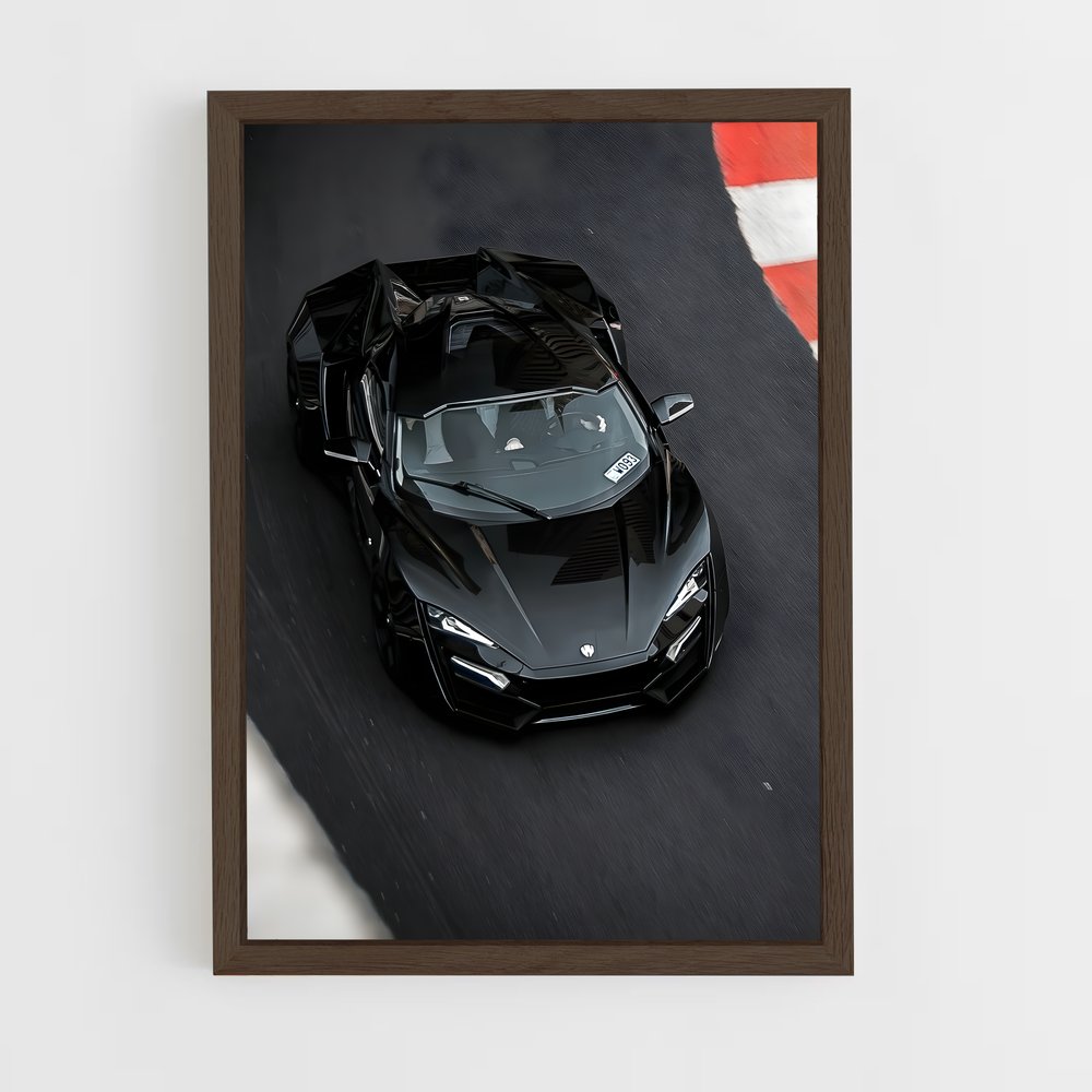 Poster Lykan Noir – affiche W Motors (vue 5)